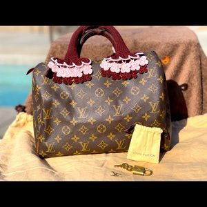Authentic Vintage Louis Vuitton Speedy 30 w/extras